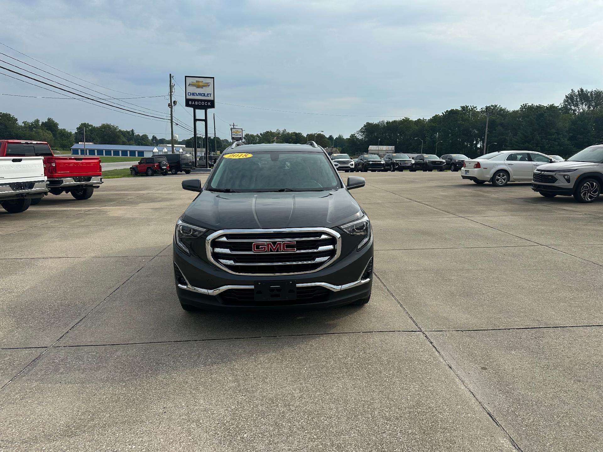 Used 2018 GMC Terrain SLT with VIN 3GKALVEV5JL334045 for sale in Orleans, IN